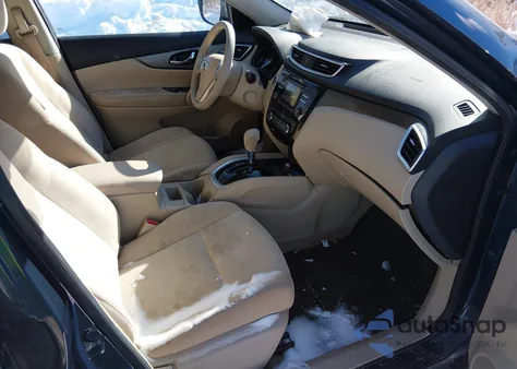 2015 Nissan Rogue Sv z USA, uszkodzony, nr VIN KNMAT2MV0FP529784